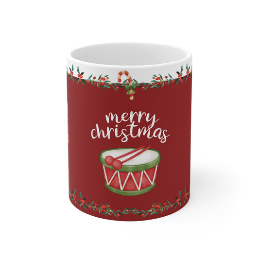 Red nutcracker Christmas mug Holiday gift for coffee lovers
