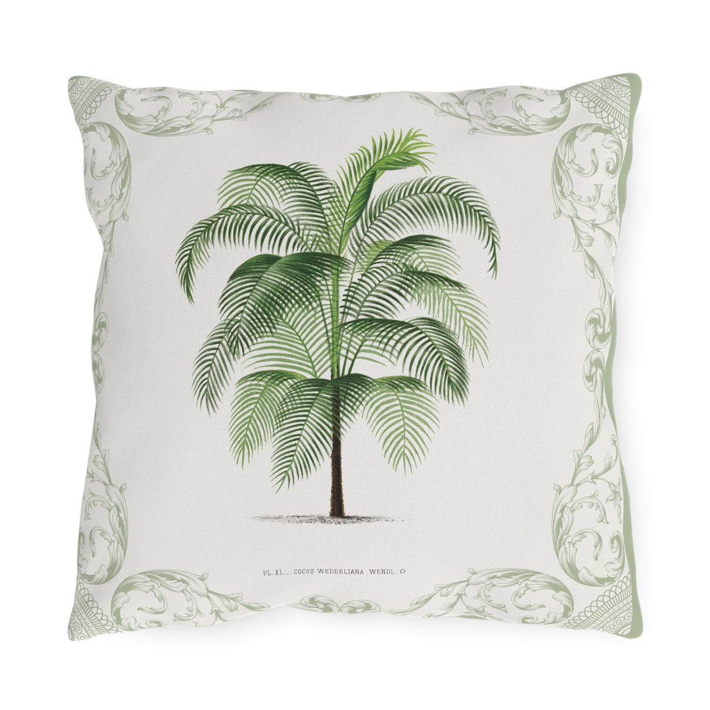 Tropical Oasis Outdoor Pillow