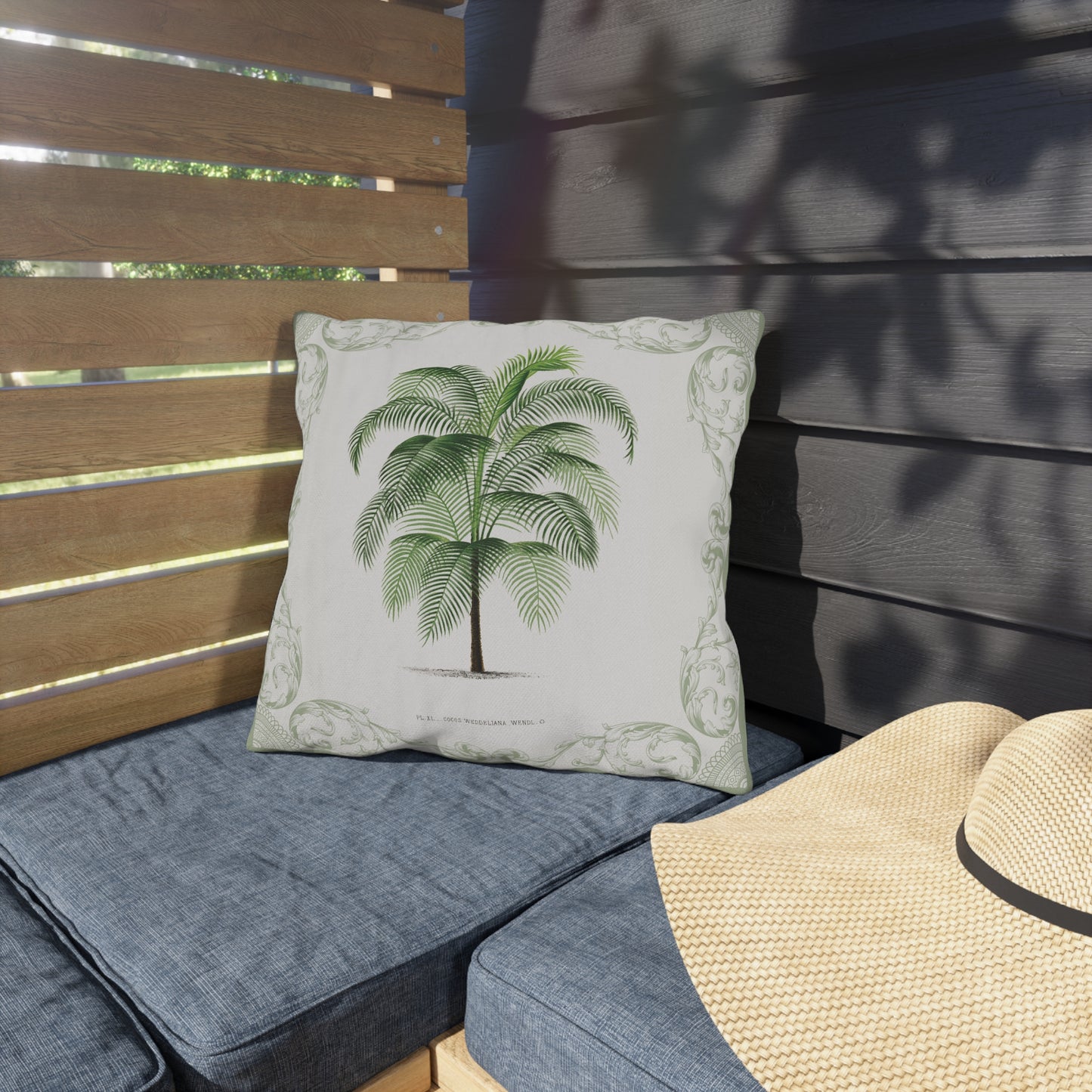 Tropical Oasis Outdoor Pillow