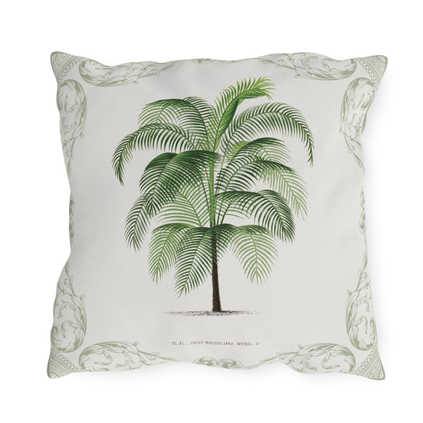 Tropical Oasis Outdoor Pillow