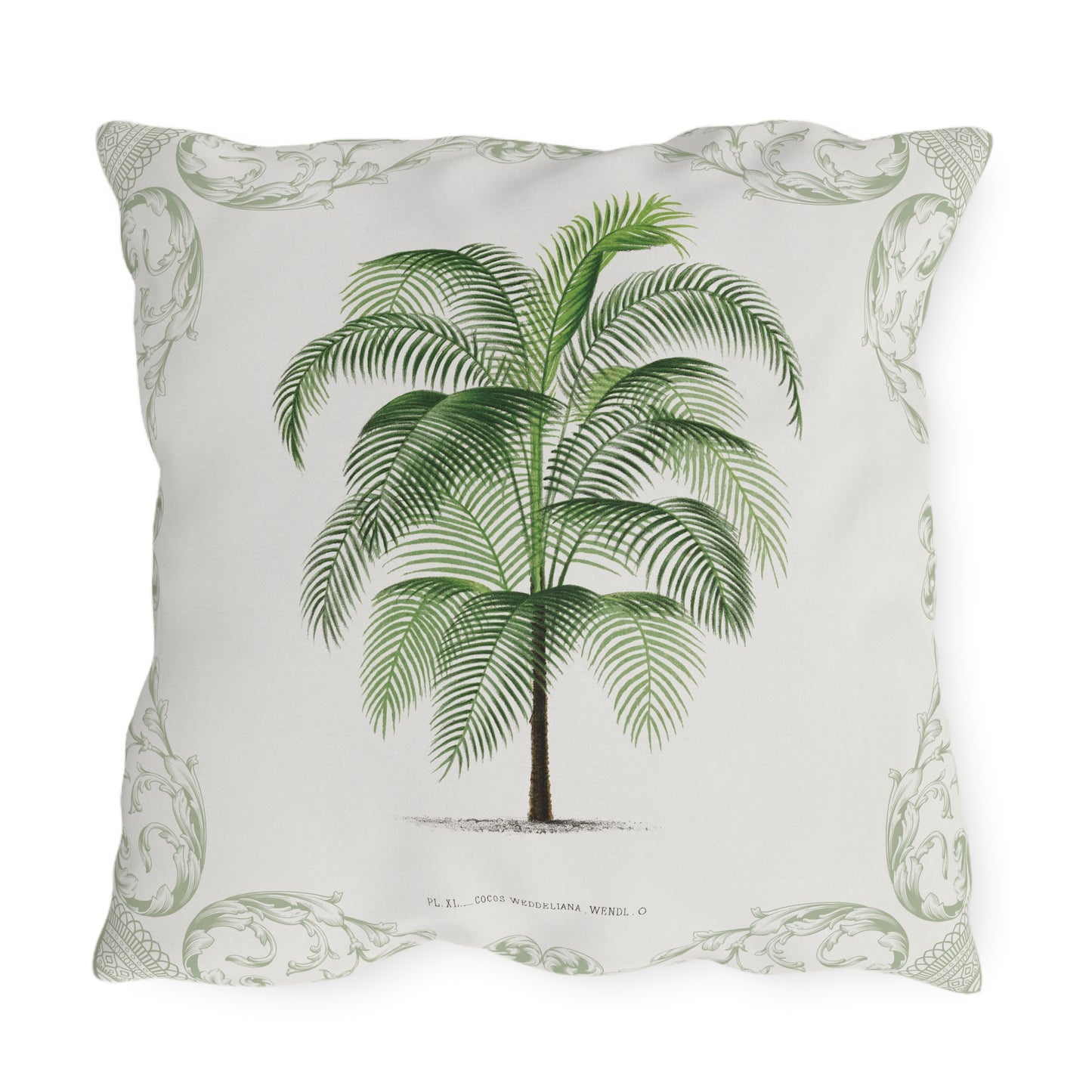 Tropical Oasis Outdoor Pillow