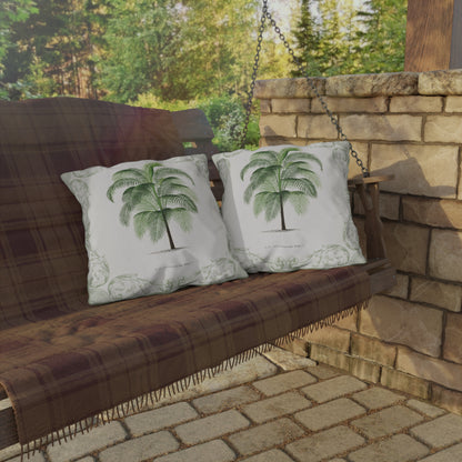 Tropical Oasis Outdoor Pillow