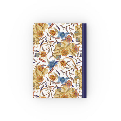 Elegant Batik-inspired pattern notebook BACK