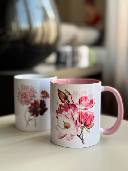 Mug Dahlia's by Willem Hekking