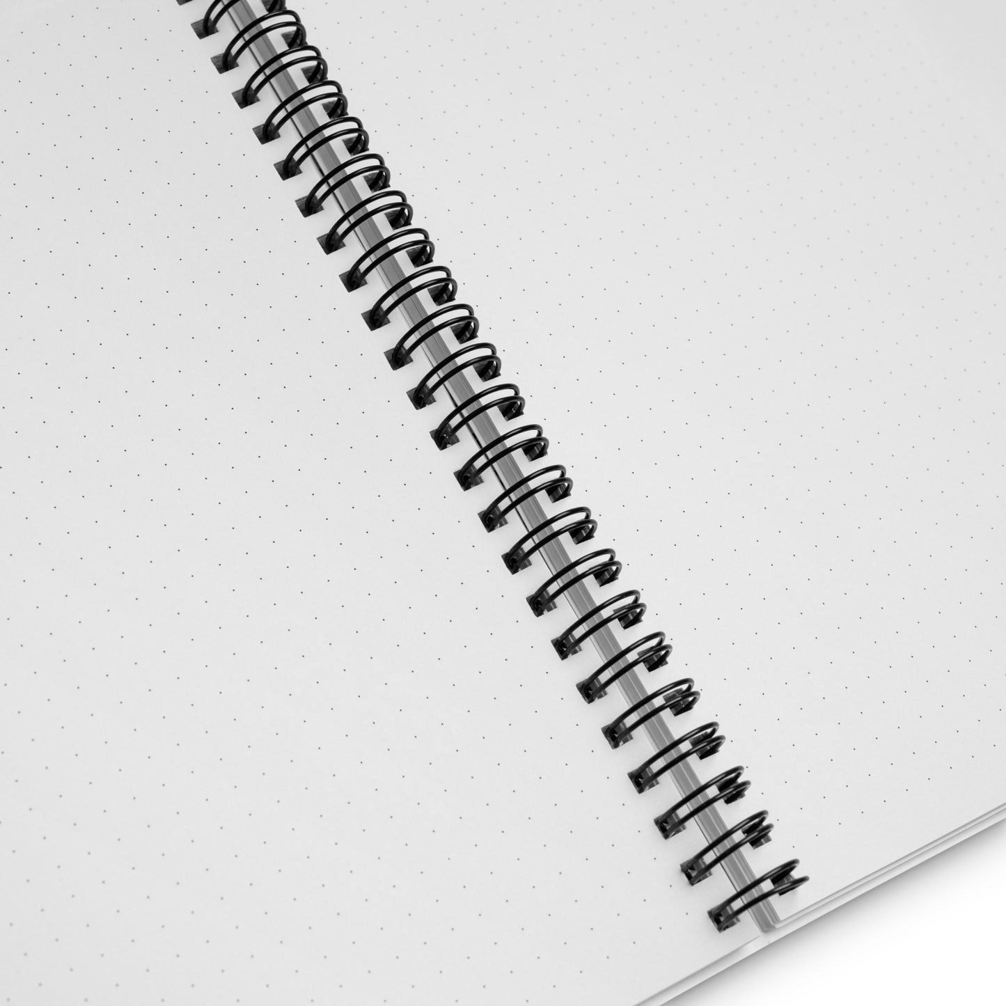 Golden Blooms Spiral Notebook | 140 dotted pages