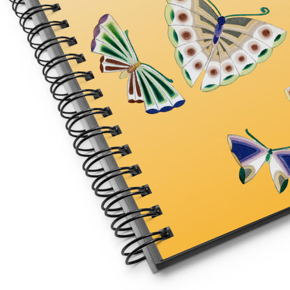 Spiral notebook Kamisaka Sekka Cho Senshu A Thousand Butterflies