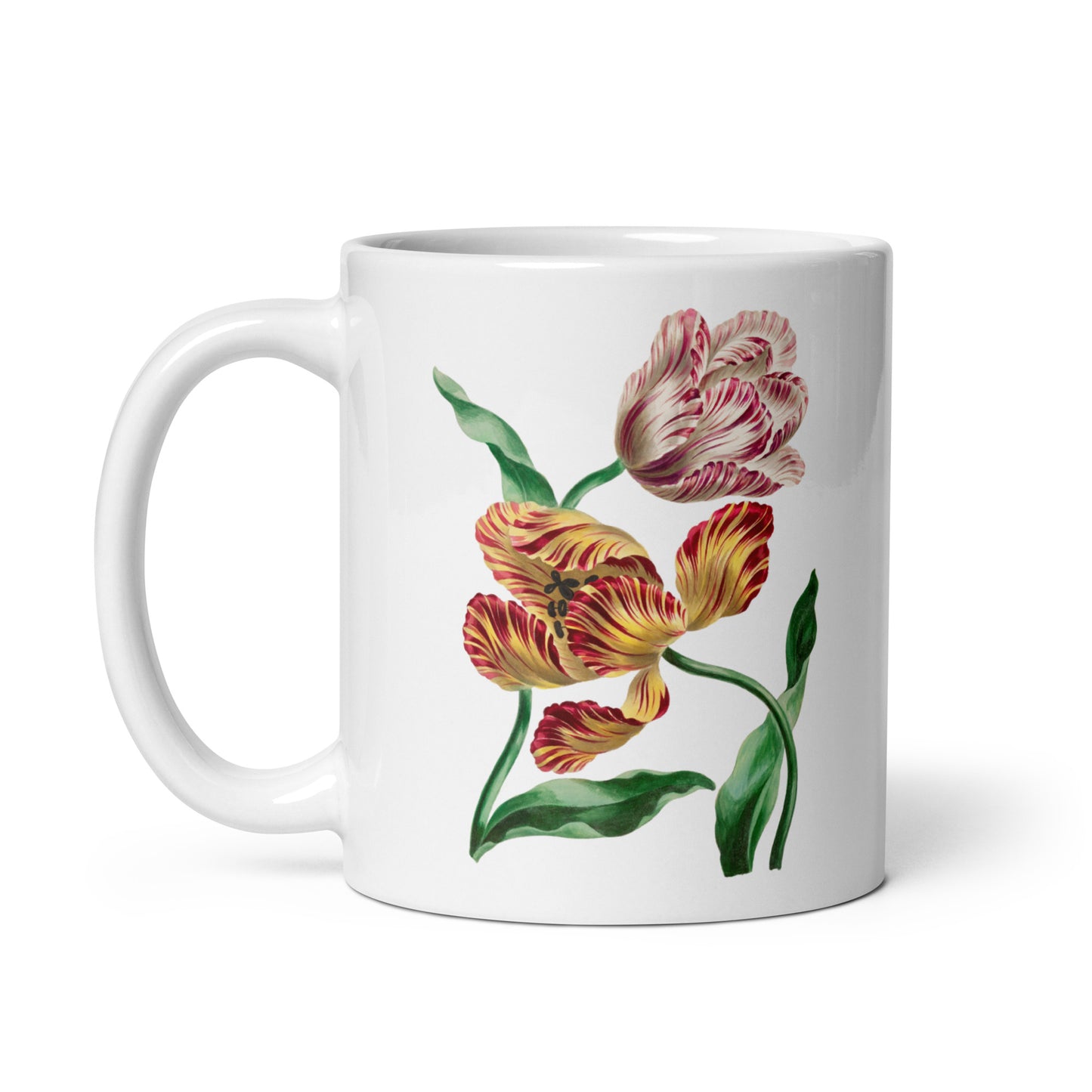 Mug Various Tulips by John Edwards