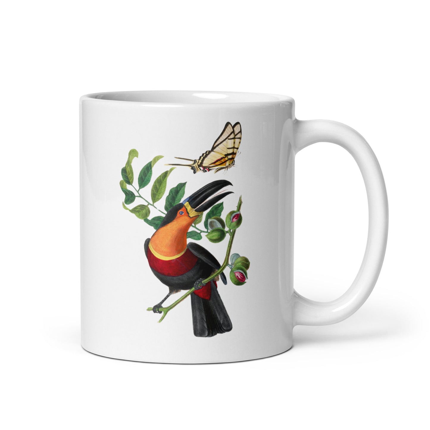 Keramische mok toekan vogel Paul Gervais – Le Jardin des Plantes (325 ml)
